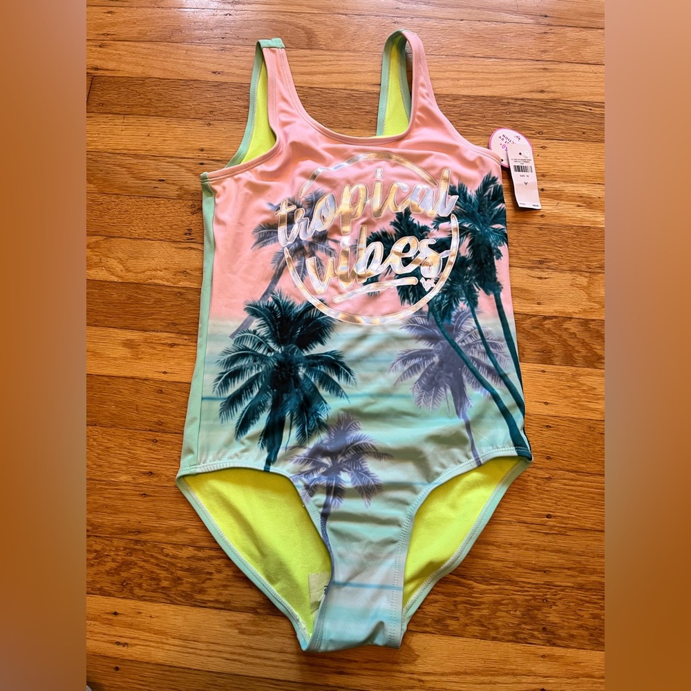 Teen Girls Bathing Suit NWT